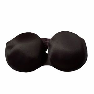 Warner's Strapless Black Smooth Molded Bra